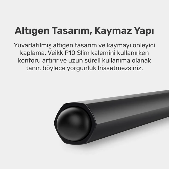 Veikk VK1600 Grafik Tableti İçin Pilsiz Pasif Kalem (Veikk P10) - 3