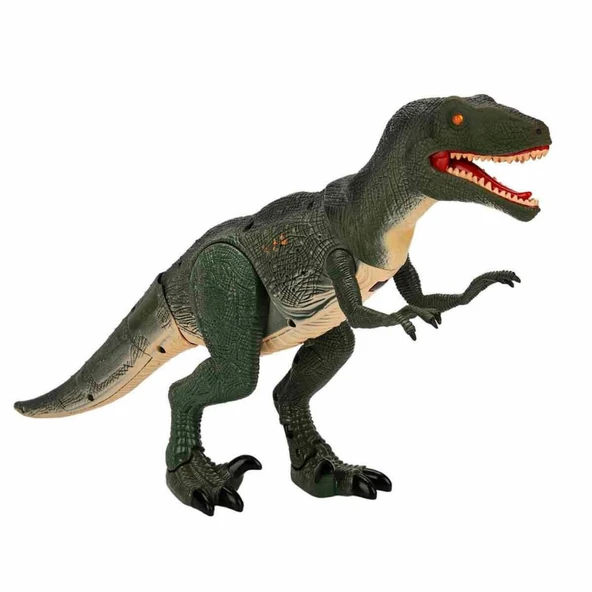 1982 Infrared Kumandalı Sesli ve Işıklı Hareketli Dinozor - - 8