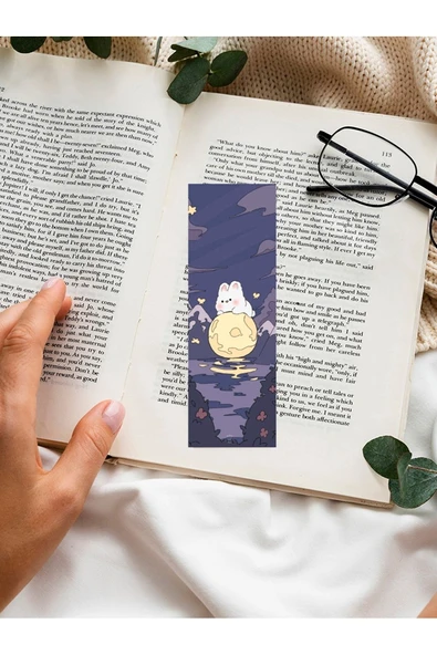 Astronot Gezegen Karışık Tasarım 10 Adet Kitap Ayraç Seti Pytkayrac123 - Resim 4