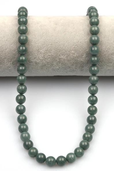 Guatemala Yeşim (A Kalite) Doğaltaş Dizi 8 mm Küre Kesim - 2