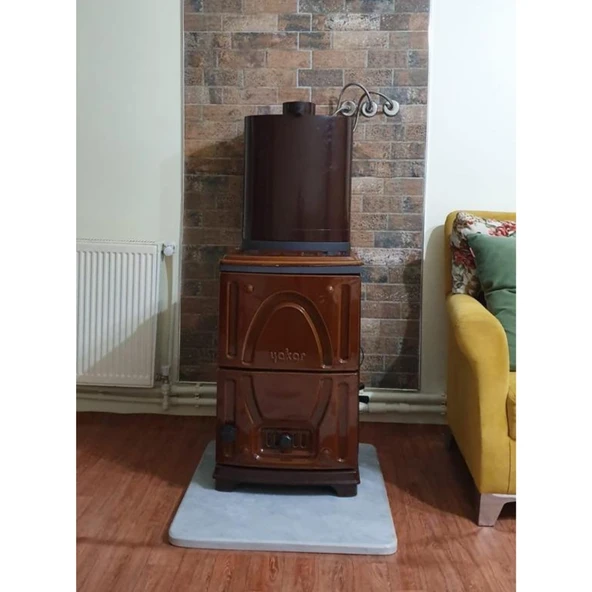 Yakar YS02 Boylersiz 16kW Majolik Kat Kalorifer Sobası - 4