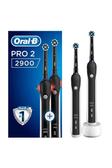 Oral-B Pro 2900 2'li Şarjlı Diş Fırçası