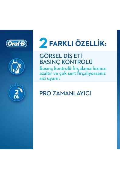 Oral-B Pro 2900 2'li Şarjlı Diş Fırçası - 3