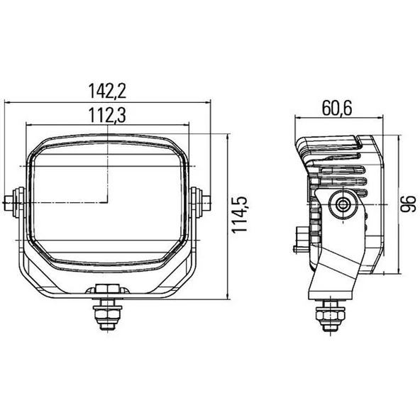 Hella Off-Road Led Lamba 12V-24V Power Beam 1500 1GA996288-021 - Resim 5
