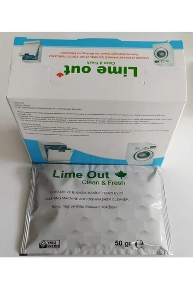 Bosch Lime Out Aeg Bulaşık Makinesi Yağ Ve Kötü Koku Giderici (5 Adet)