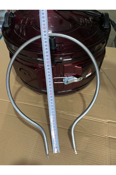 aZa Teknik Davul Yuvarlak Fırın Boru Tipi A+ PLUS Rezistans 30 Cm - 2