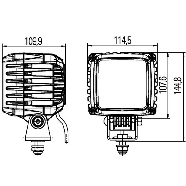 Hella Off-Road Led Lamba 12V-24V Power Beam 3000 1GA996192-061 - 7