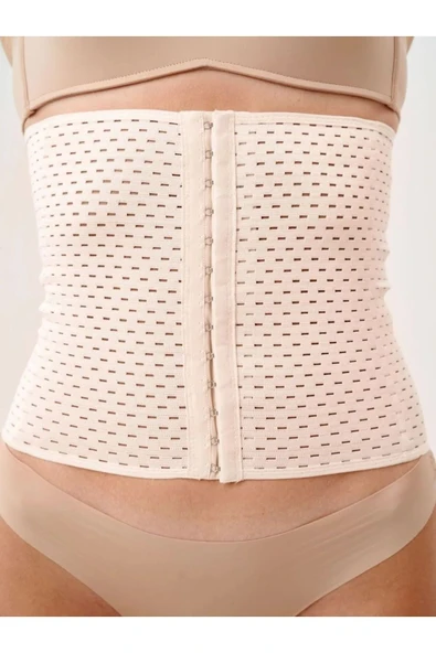 Şekillendirici Ve Sıkılaştıcı Hamile 2 Beden Inceltici Dik Duruş Destekli Balenli Lohusa Korse - 7