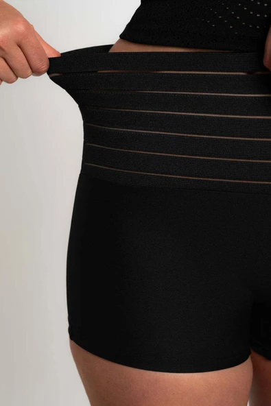 Sıkılaştıran Toparlayan Karın Ve Göbek Bölgesinde Etkili Boxer Korse - 6