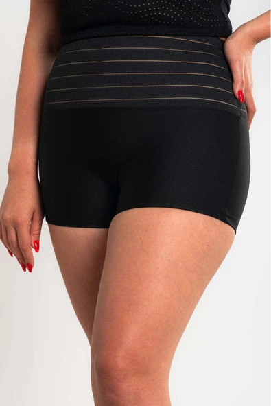 Sıkılaştıran Toparlayan Karın Ve Göbek Bölgesinde Etkili Boxer Korse - 4