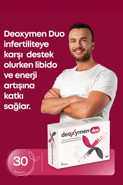 DEOXYMEN DUO 30 KAPSÜL ürün görseli 1