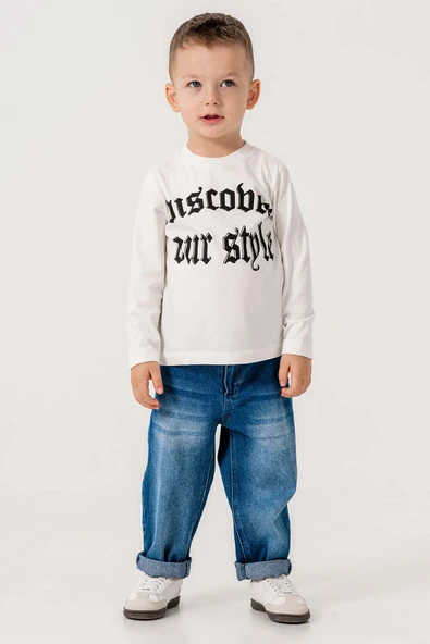 Kapüşonlu Çift Cepli Astarlı 3 Parça Erkek Çocuk Ceketli Takım - 3