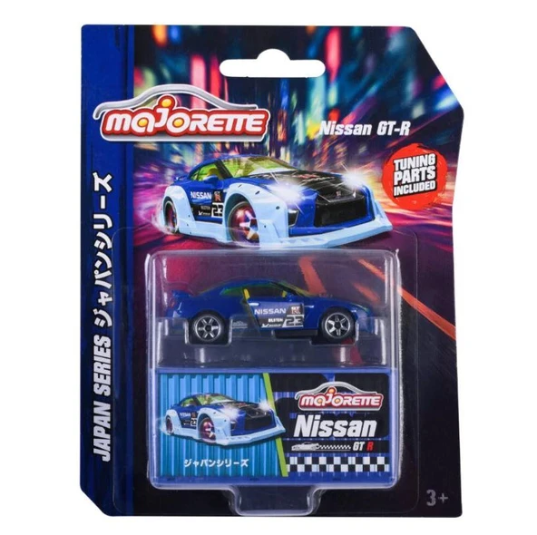 Majorette Japan Series Nissan GT-R Model Araba