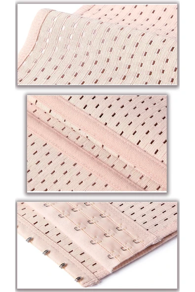 Şekillendirici Ve Sıkılaştıcı Hamile 2 Beden Inceltici Dik Duruş Destekli Balenli Lohusa Korse - 6