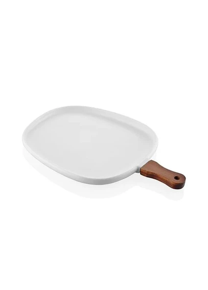 The Mia Woody Porselen Servis 38x25 cm