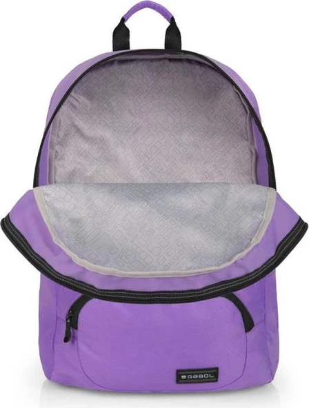Gabol Okul Sırt Çantası Kalemlik Seti Lila 25L GB.233758 - Resim 3