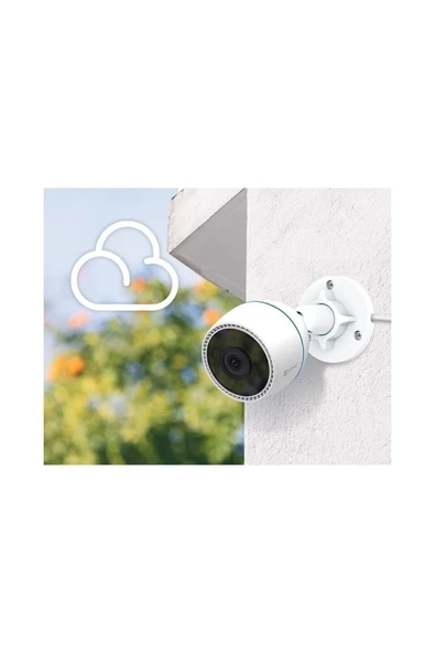 Ezviz C3TN 2 MP Beyaz Wifi Özellikli Akıllı Güvenlik Kamerası