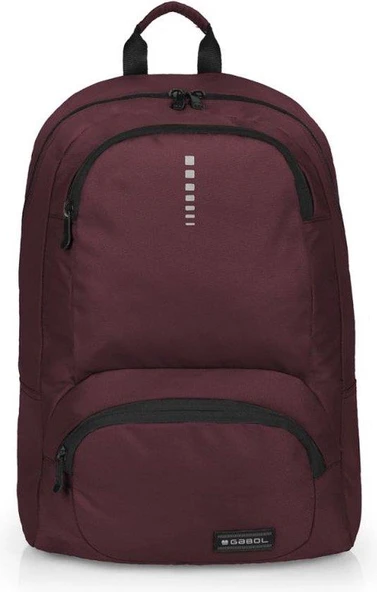 Gabol Okul Sırt Çantası Kalemlik Seti Bordo 25L GB.233758 - Resim 7