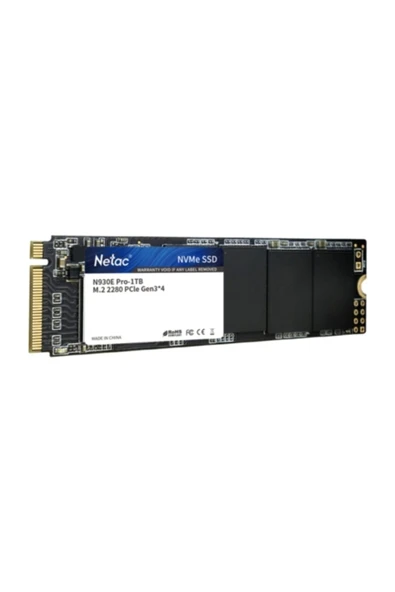 Netac N930E Pro 1TB SSD m.2 NVMe SSD NT01N930E-001T-E4X 2130/1720MB/s , PCIe 3 x4 M.2 2280 - 3