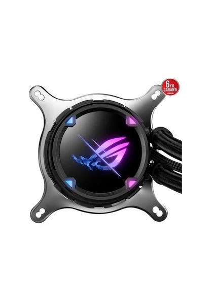 Asus ROG STRIX LC II 120 ARGB AURA SYNC RGB V2 120MM FAN SIVI CPU SOĞUTUCUSU - 2