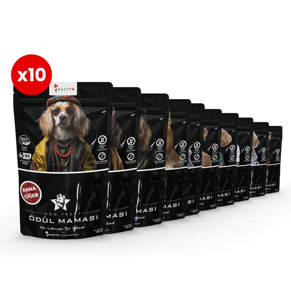 Köpekler İçin Karışık Ödül maması 80 Gr x 10 Adet 800 Gram