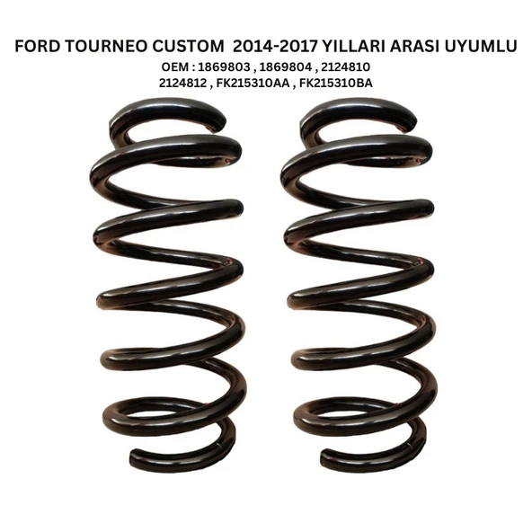 Ford Tourneo Custom (2014-2017) Uyumlu Standart Yay ST110126F - Ön Helezon Yay Takımı - 2 Adet - 2