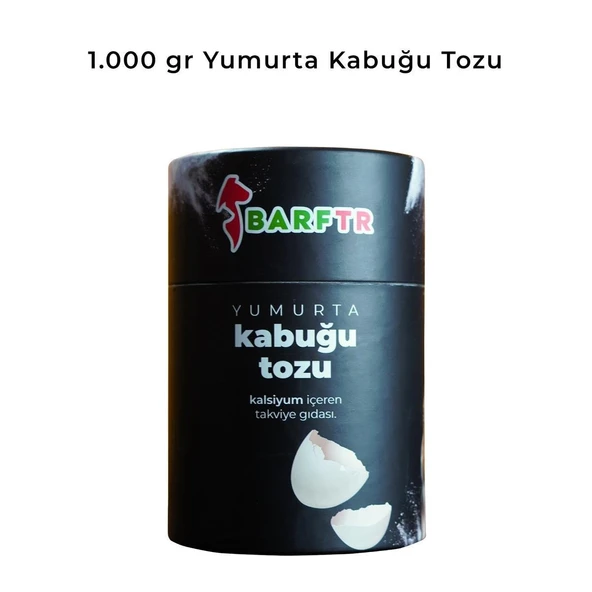 Yumurta Kabuğu Tozu 1000 Gr Kalsiyum İçeren Takviye Edici Gıda