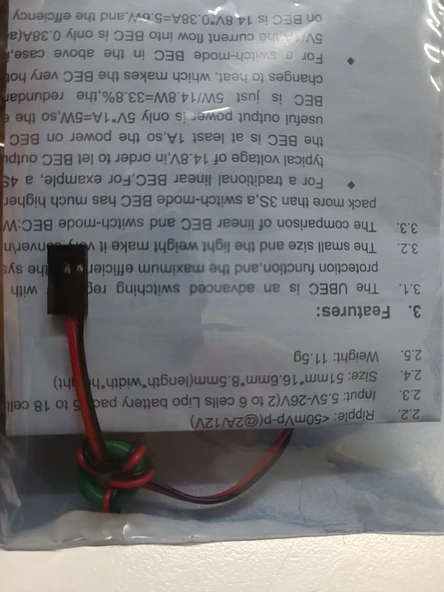 Hobbywing 3A Max 5A 2-6s lipo - 2
