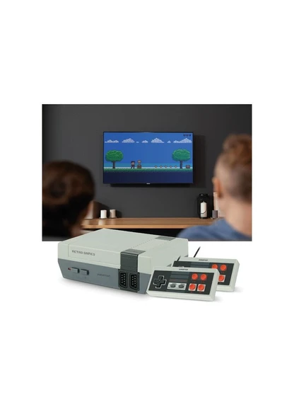 Polosmart PGM620 Retro Mini 620 Oyunlu Atari Beyaz - 3