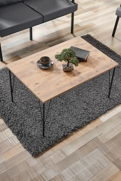 Evdemo Saye Metal Bahçe Balkon Oturma Takımı 2+1+1+Orta Sehpa Antrasit - 5