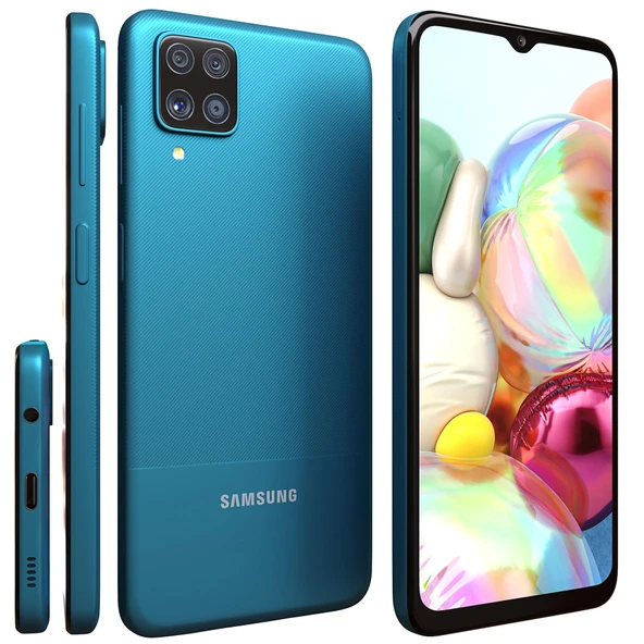 Samsung GalaxyA12 4/128 GB Mavi Yenilenmiş Cep Telefonu A Garde