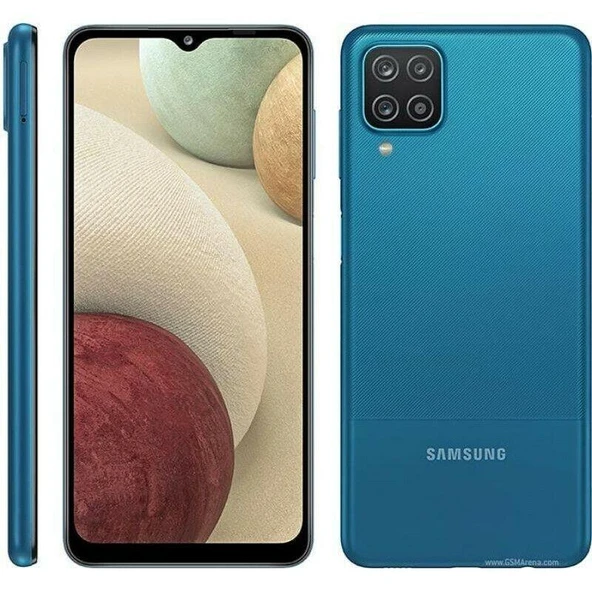 Samsung GalaxyA12 4/128 GB Mavi Yenilenmiş Cep Telefonu A Garde - 3