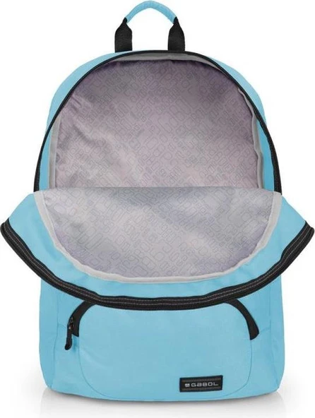 Gabol Okul Sırt Çantası Kalemlik Seti Turkuaz 25L GB.233758 - Resim 3