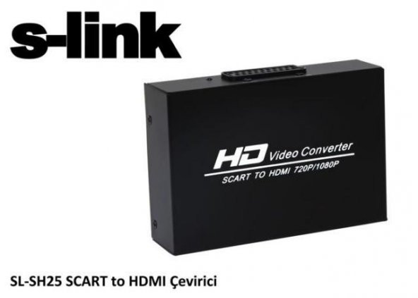 S-Link SL-SH25 SCART to HDMI Çevirici