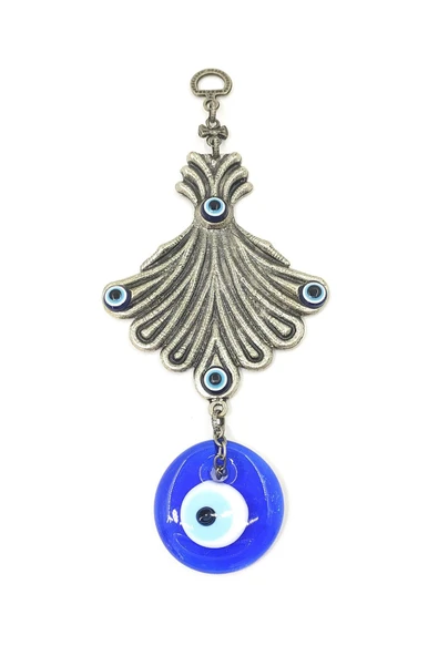 Metal Nazar Boncuğu Duvar Süsü