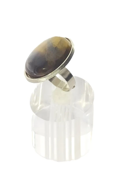 KADIN AYARLANABİLİR DOĞAL TAŞ YÜZÜK