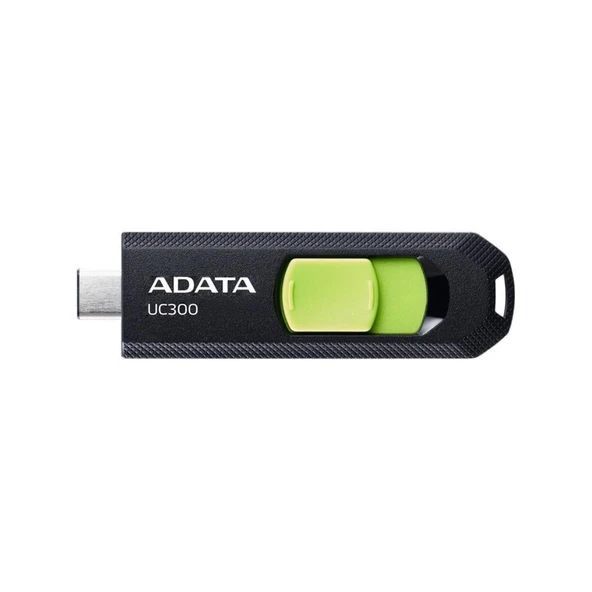 Adata Choice UC300 Siyah/yeşil 128GB Type-C USB Bellek USB 3.2 Gen-1 (ACHO-UC300-128G-RBK/GN) USB Bellek