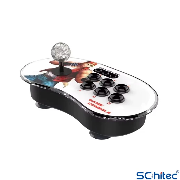 ScHitec 4K Arcade Oyun Konsolu 10000 Retro Oyunlu 2 Kablosuz Joystickli A16 - 2