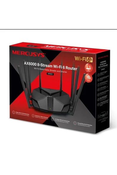 TP-Link Mercusys MR90X AX6000 8-Stream WiFi 6 Router - 4