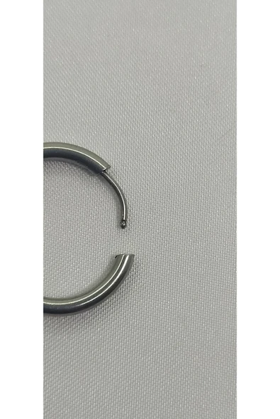 KADIN HALKA ÇELİK KÜPE - 2