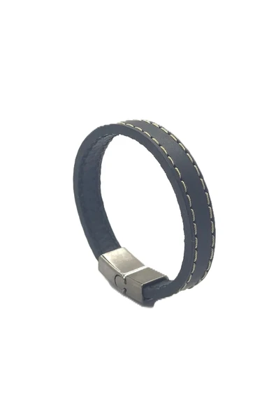 UNİSEX MIKNATIS KİLİTLİ DERİ BİLEKLİK ürün görseli 1