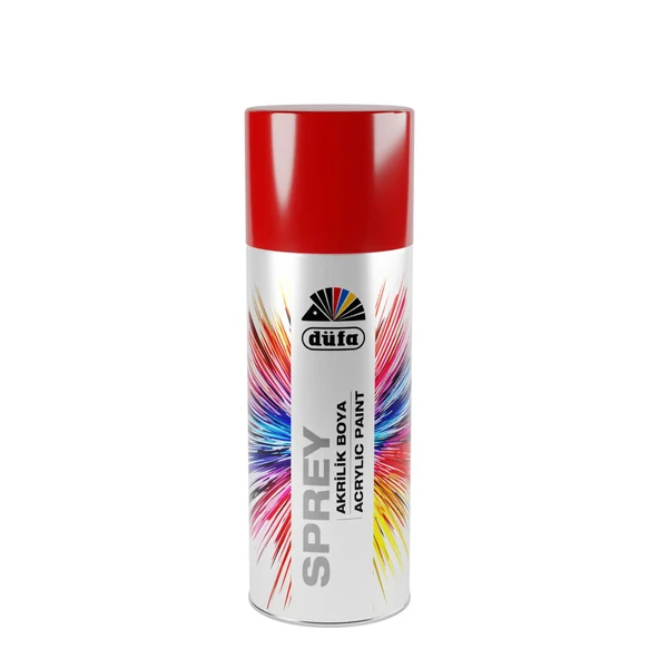 Düfa Sprey Boya Düz Renkler 3001 Kırmızı 400 ml - 2