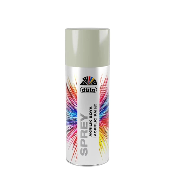 Düfa Sprey Boya Düz Renkler 7035 Açık Gri 400 ml - 2