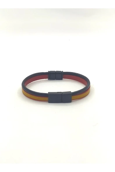 UNİSEX MIKNATIS KİLİTLİ DERİ BİLEKLİK - 3