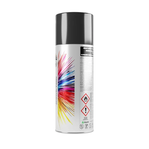Düfa Metalik Sprey Boya 0359 Metalik Siyah 400 ml - 4
