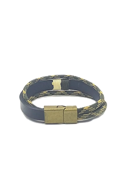 UNİSEX MIKNATIS KİLİTLİ DERİ BİLEKLİK - Resim 3