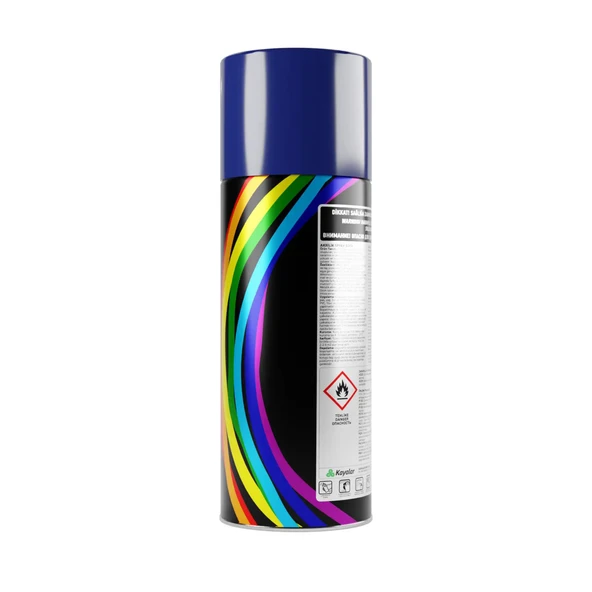 Genç Metalik Sprey Boya 0355 Metalik Mavi 400 ml - 4