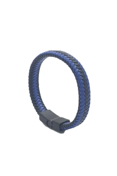 UNİSEX MIKNATIS KİLİTLİ DERİ BİLEKLİK ürün görseli 1