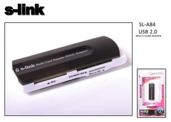 S-Link SLX-A84  USB Kart Okuyucu 2.0