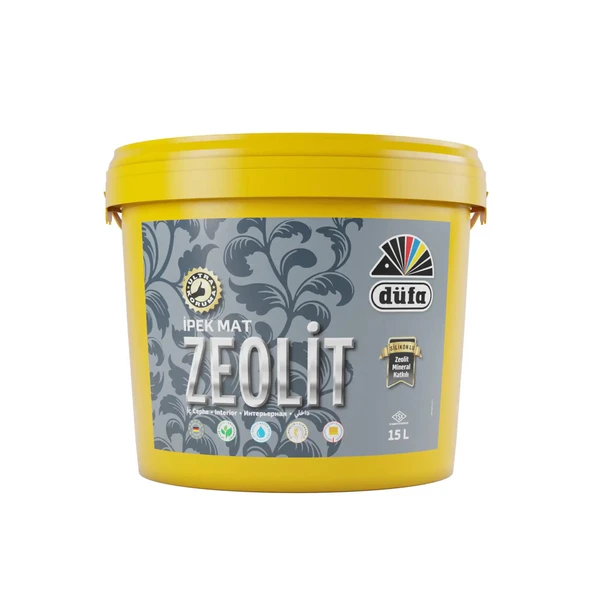 Düfa Zeolit İpek Mat İç Cephe Duvar Boyası 1001 Beyaz 15 l